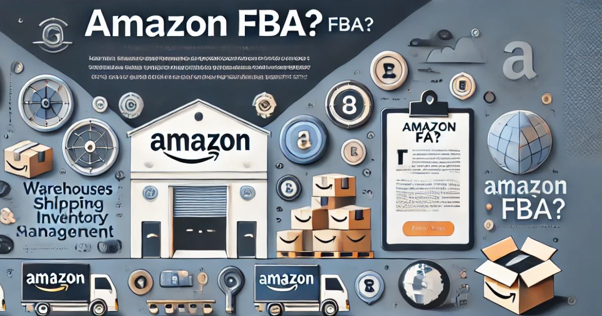 a visual describing what is Amazon FBA